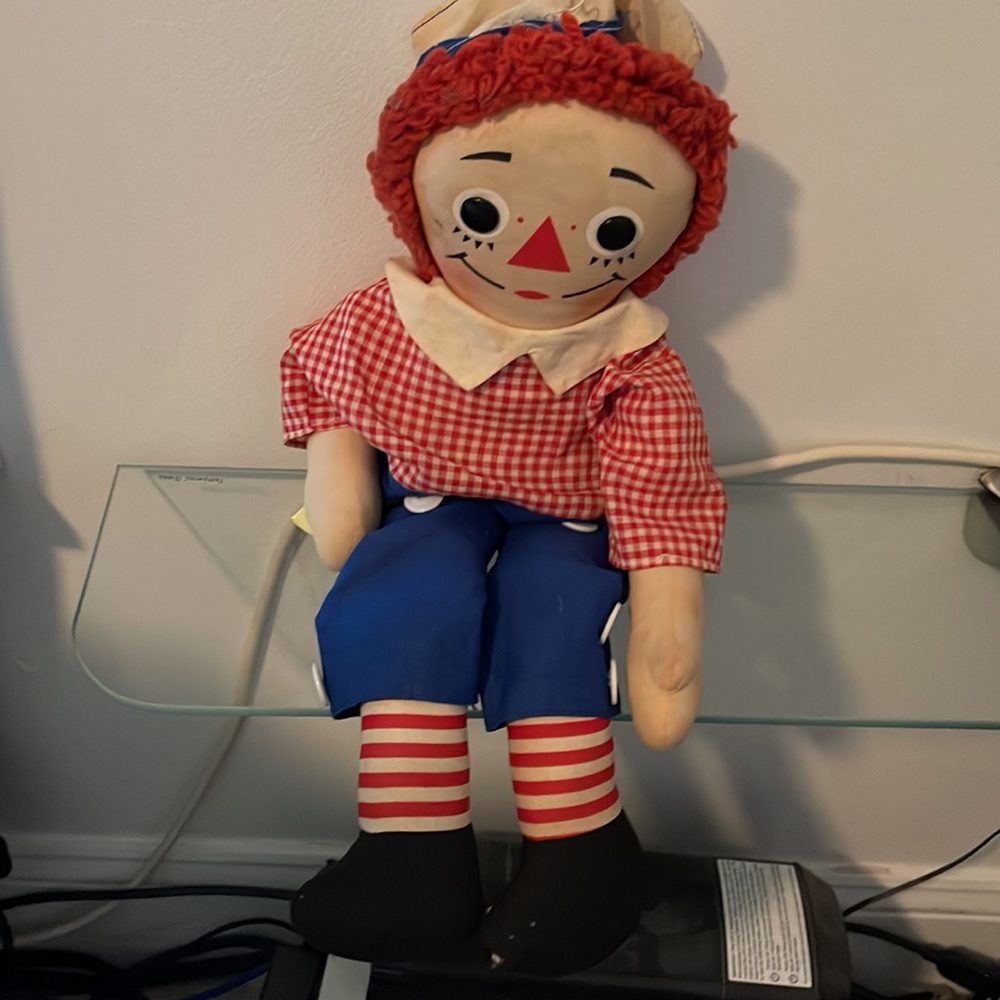 KNICKERBOCKER RAGGEDY ANDY DOLL APPRO19 in.